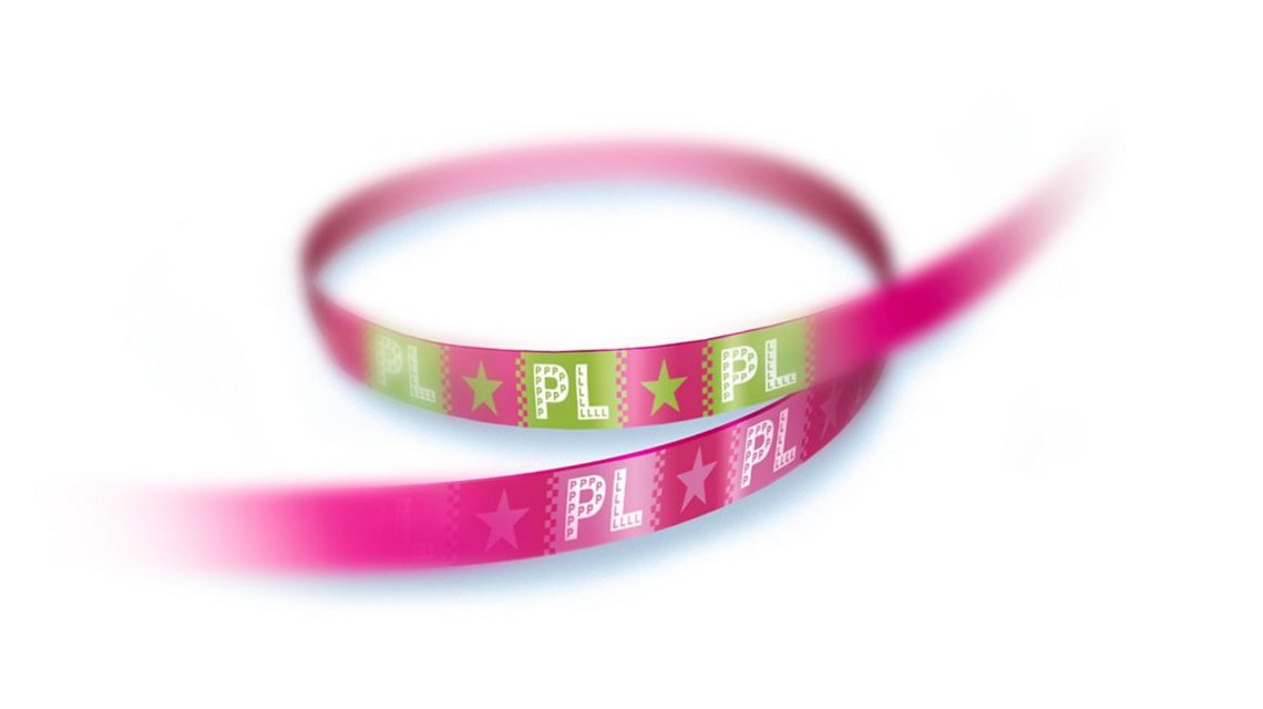 Illustration of the ColourShift security thread for banknotes with the ColourFix extension