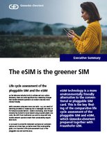 Cover of green eSIM report