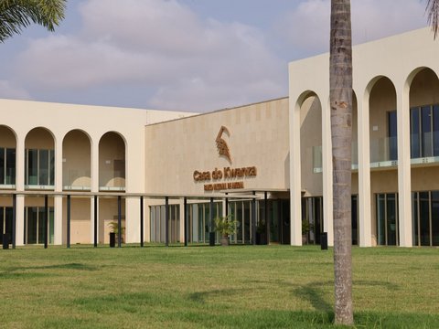 View of the newly built Cash Center in Luanda, Angola: the Casa do Kwanza of the BNA.