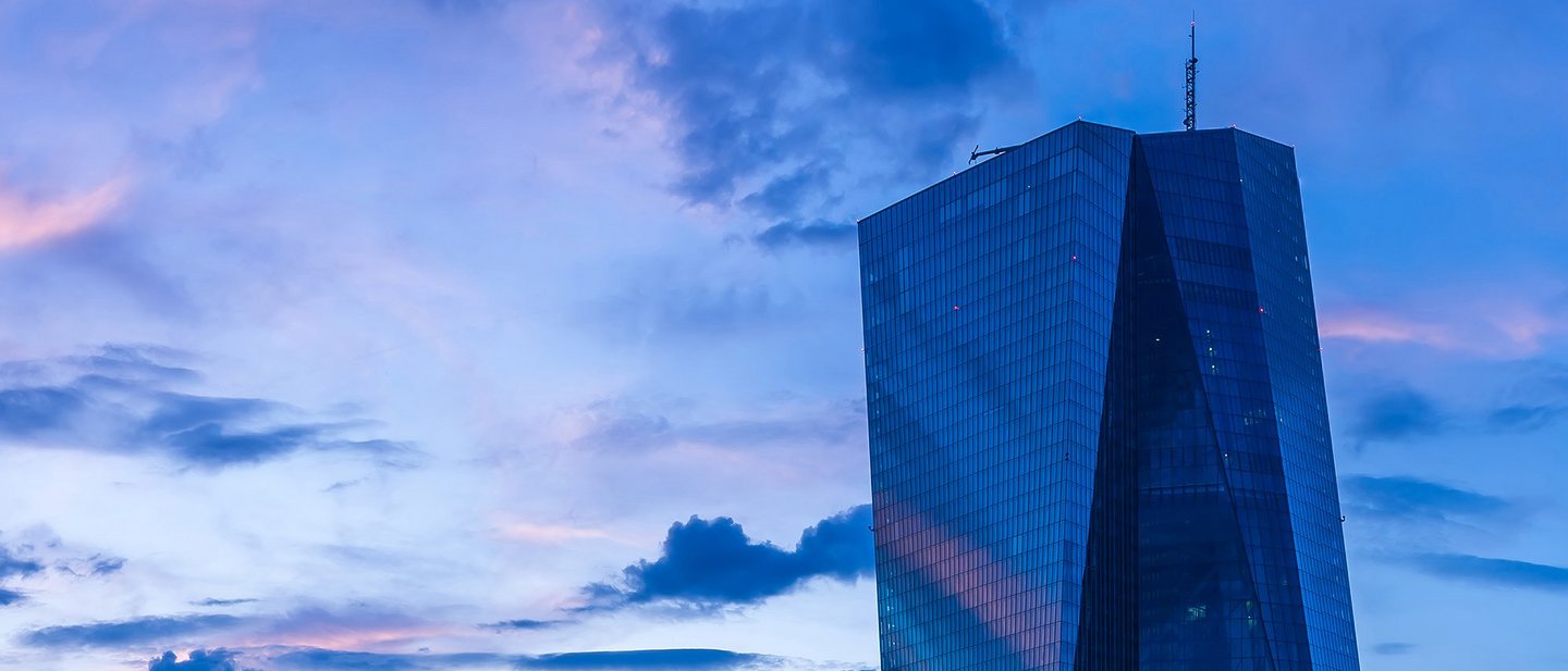 Skyline of the European Central Bank
