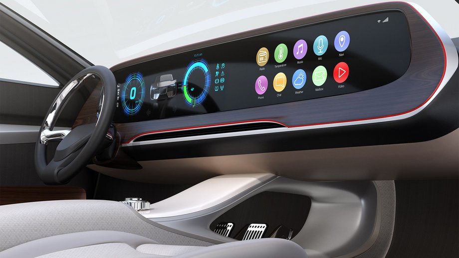 Inside of a connected car