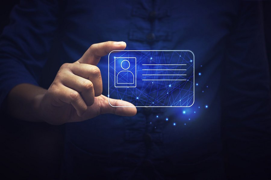 A picture of a digital passport