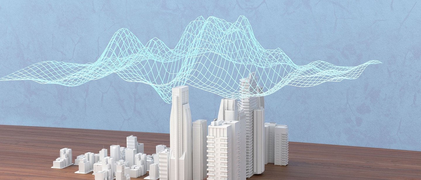 Miniatur 5G with a net over it