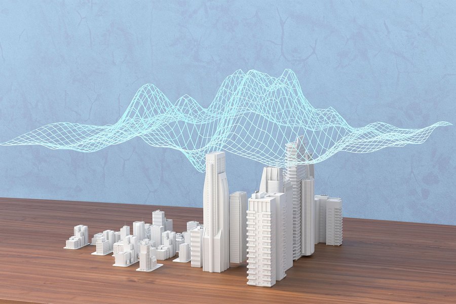 Miniatur 5G with a net over it