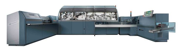 Banknote processing system BPS X9 open front view