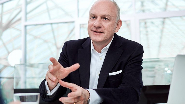 Dr. Wolfram Seidemann, CEO of G+D Currency Technology