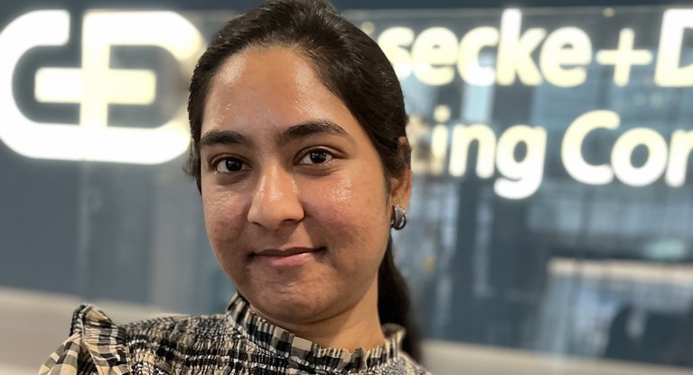 Vishali Adusumilli, Embedded Software Developer at G+D