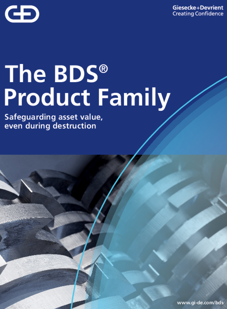 Cover of the brochure for the BDS Product Family