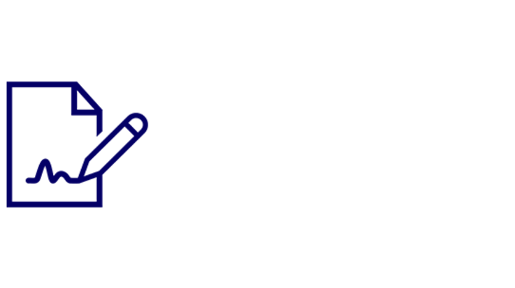 Document signature icon