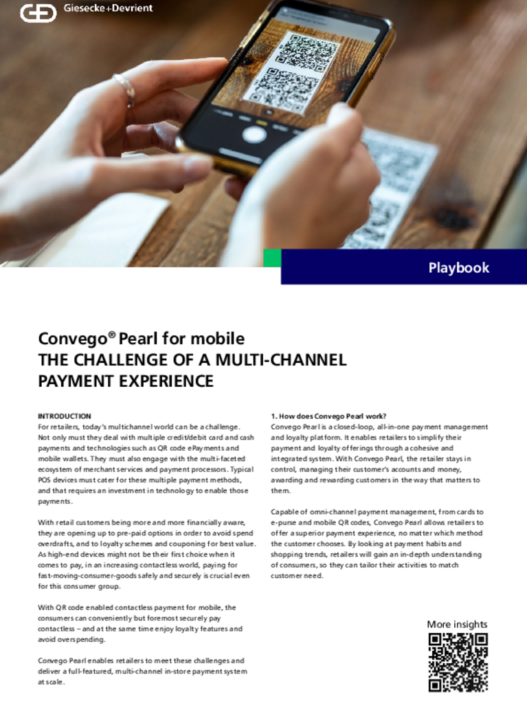 Cover of the QR-code payment playbook