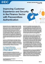 Cover of Info Snapshot - Passwordless Authentification