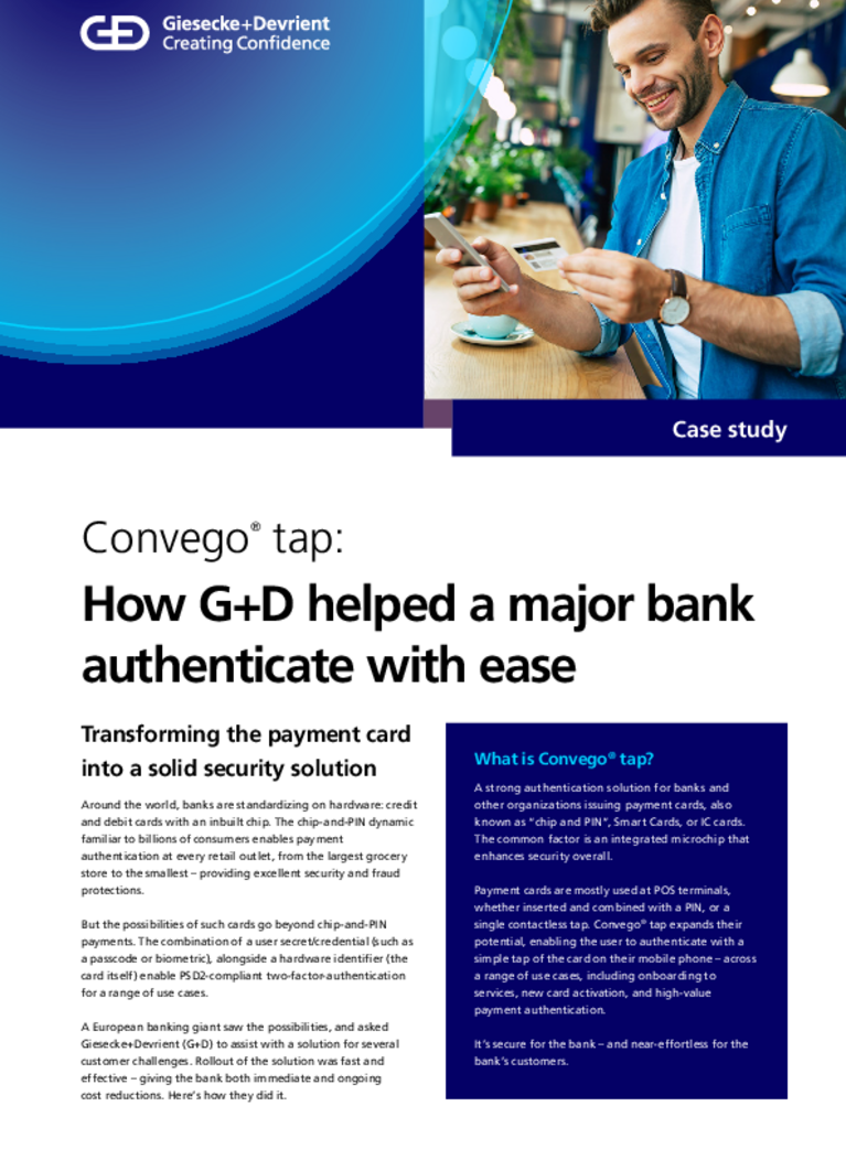 Cover of the Convego Tap success story