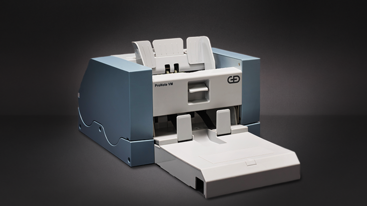 ProNote® VM, a validation model for smart cash-in solutions