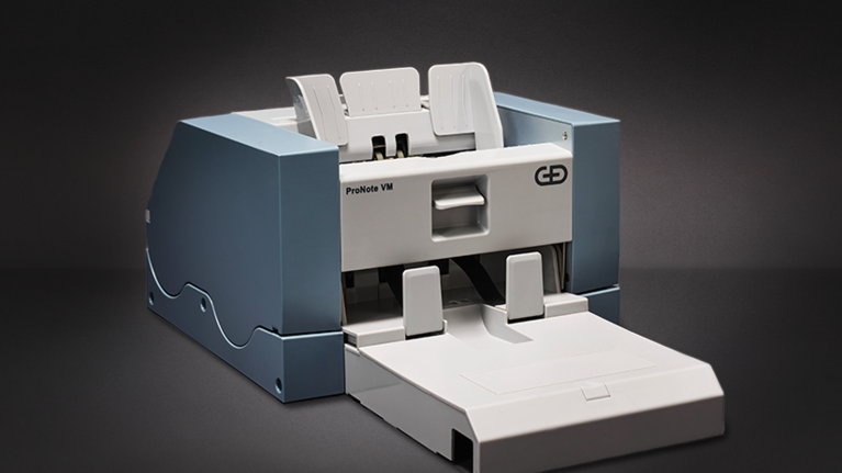 ProNote® VM, a validation model for smart cash-in solutions